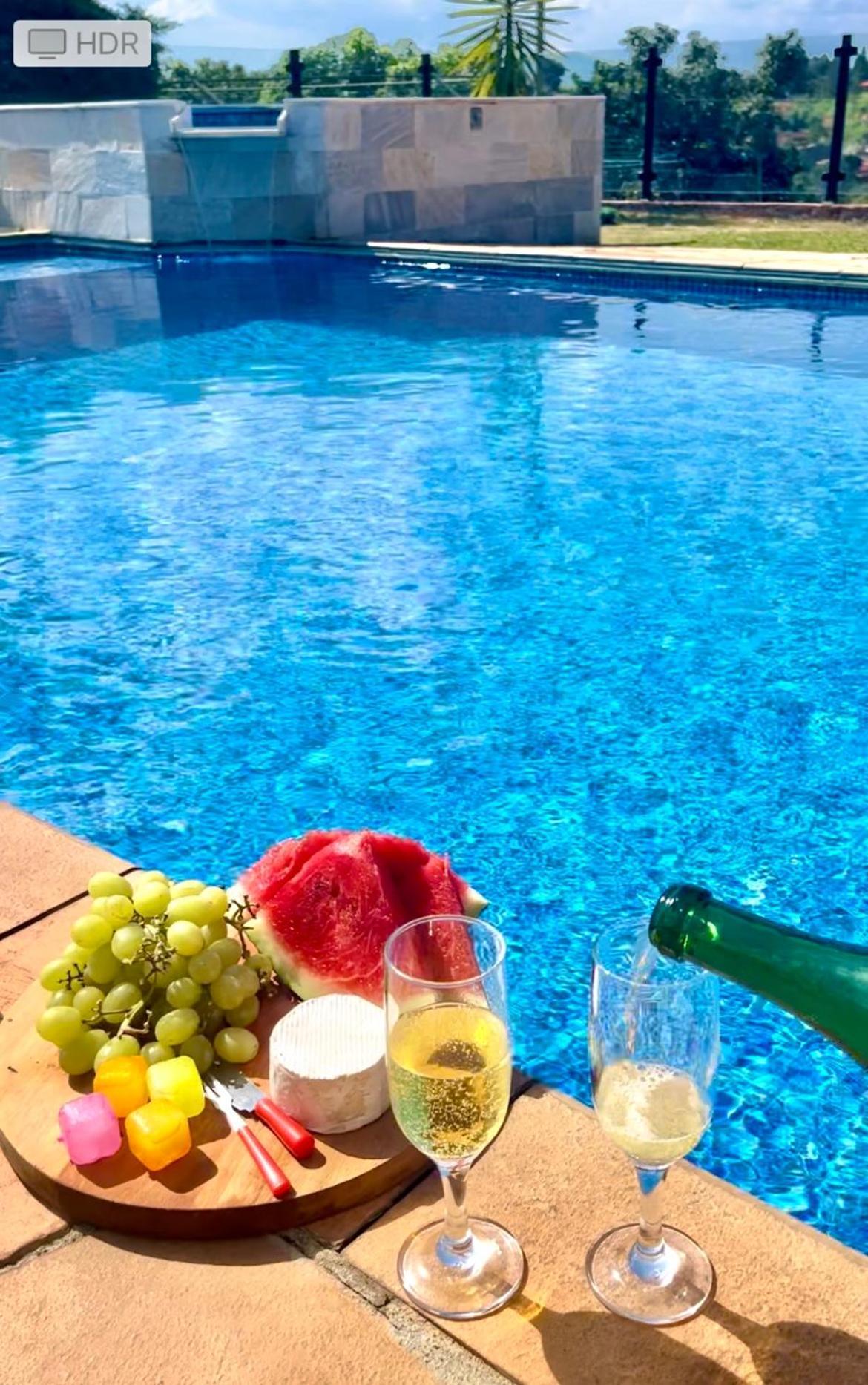 Chacara Tha&Thi Cond Fechado Wi Fi Spa E Pisc Aquececimento Solar Bom Jesus dos Perdões Exterior foto